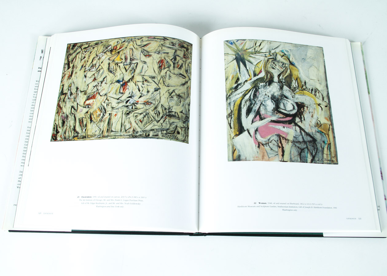 Hardcover Book "Willem de Kooning Paintings"