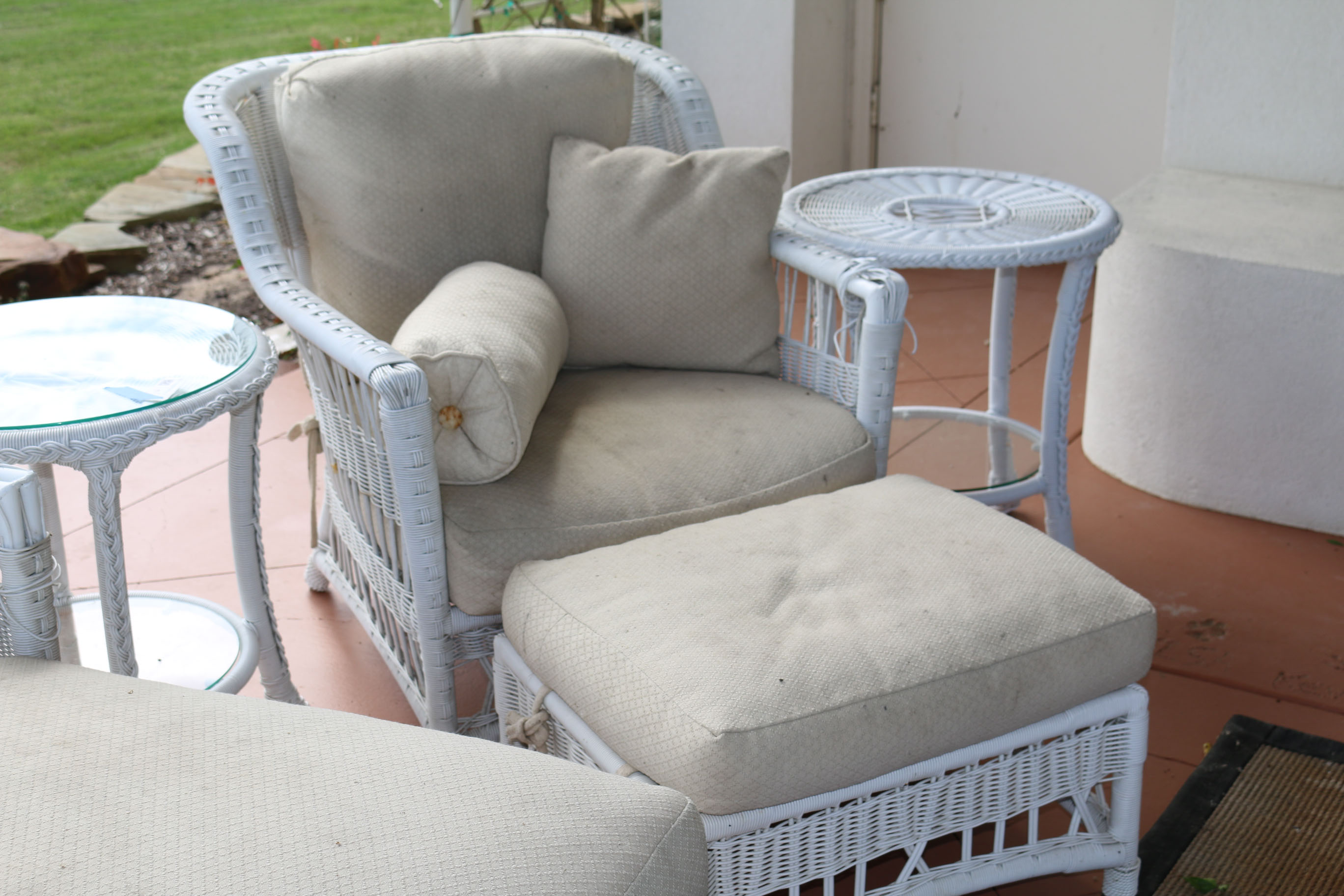 Faux-Wicker Patio Furniture