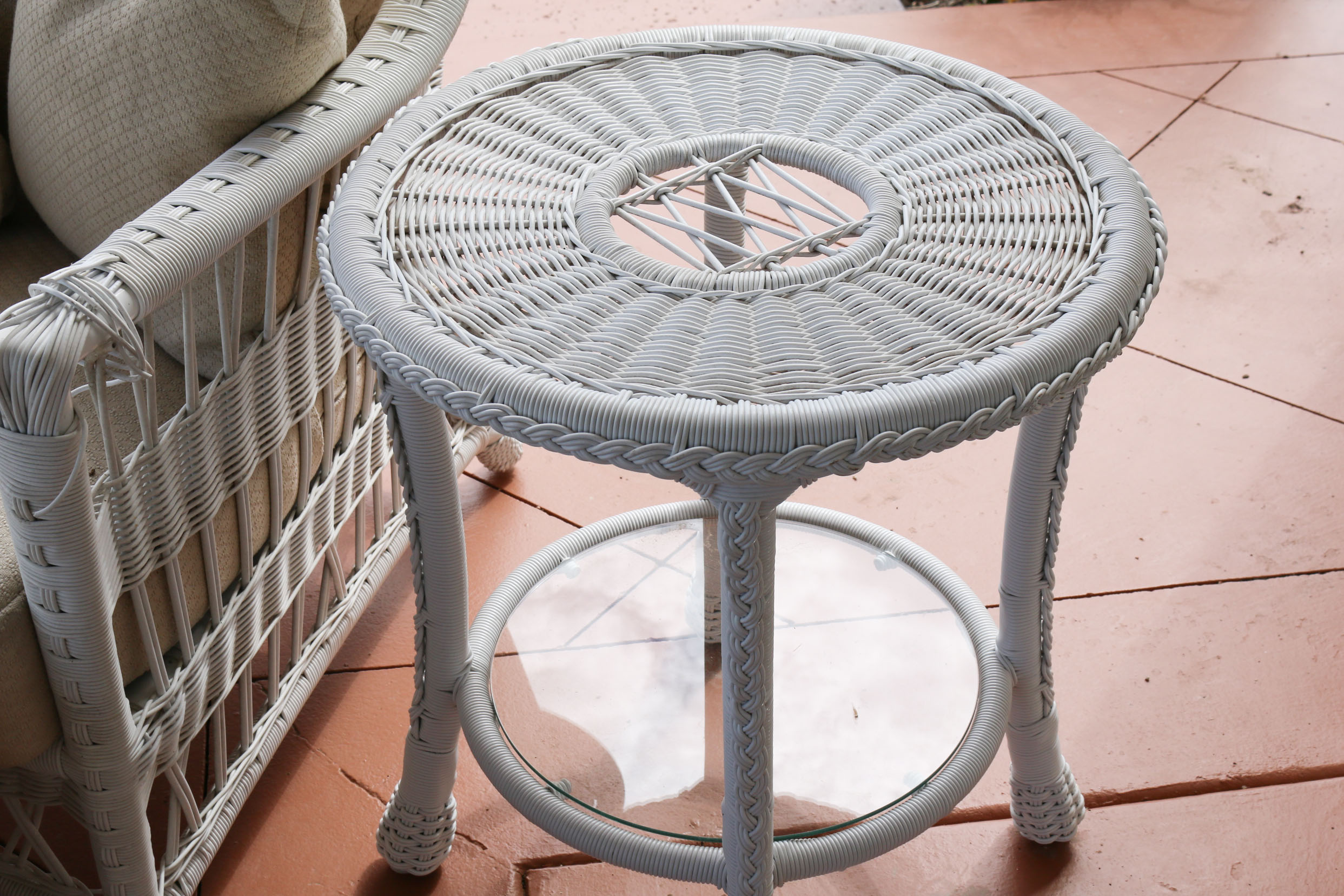Faux-Wicker Patio Furniture