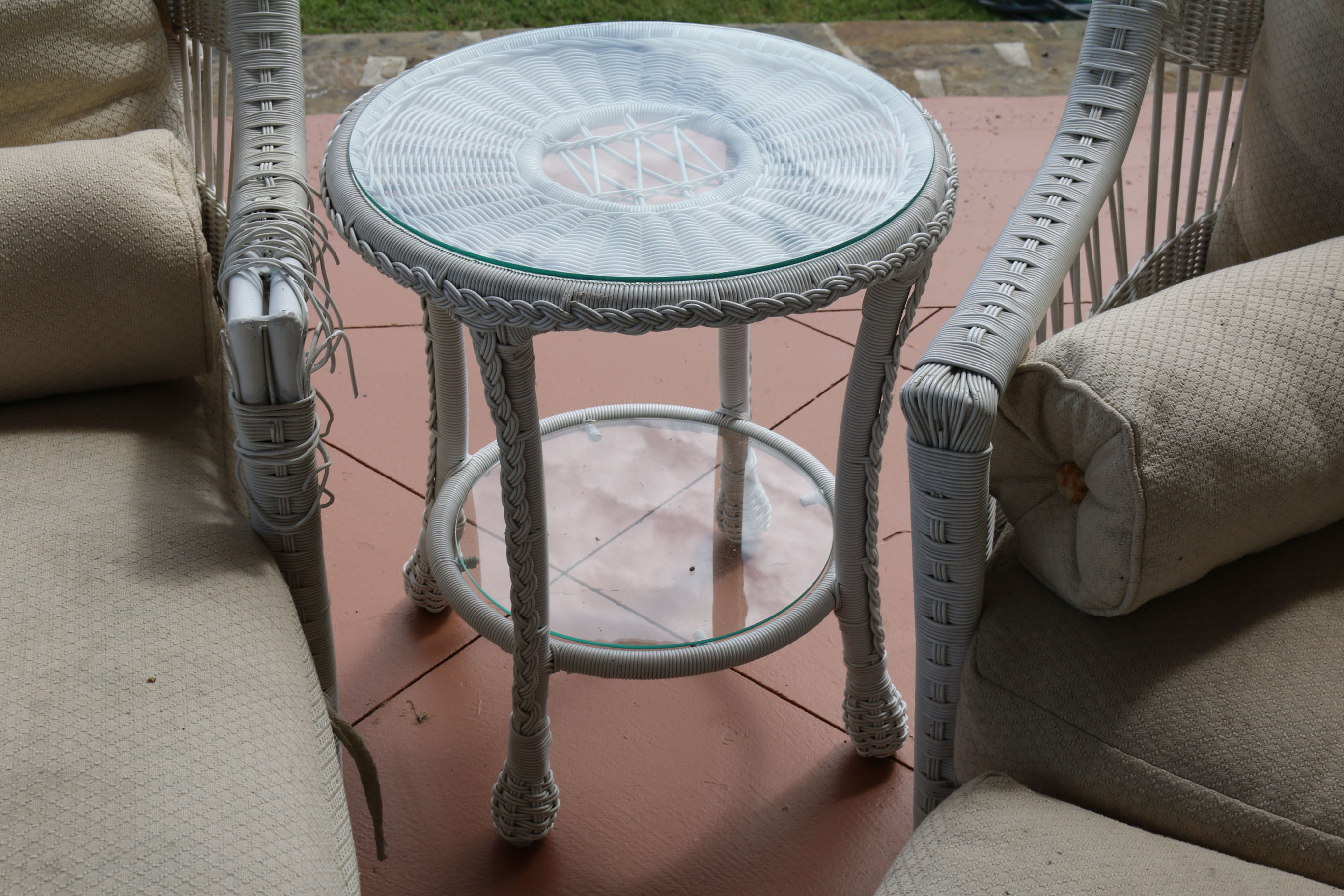 Faux-Wicker Patio Furniture