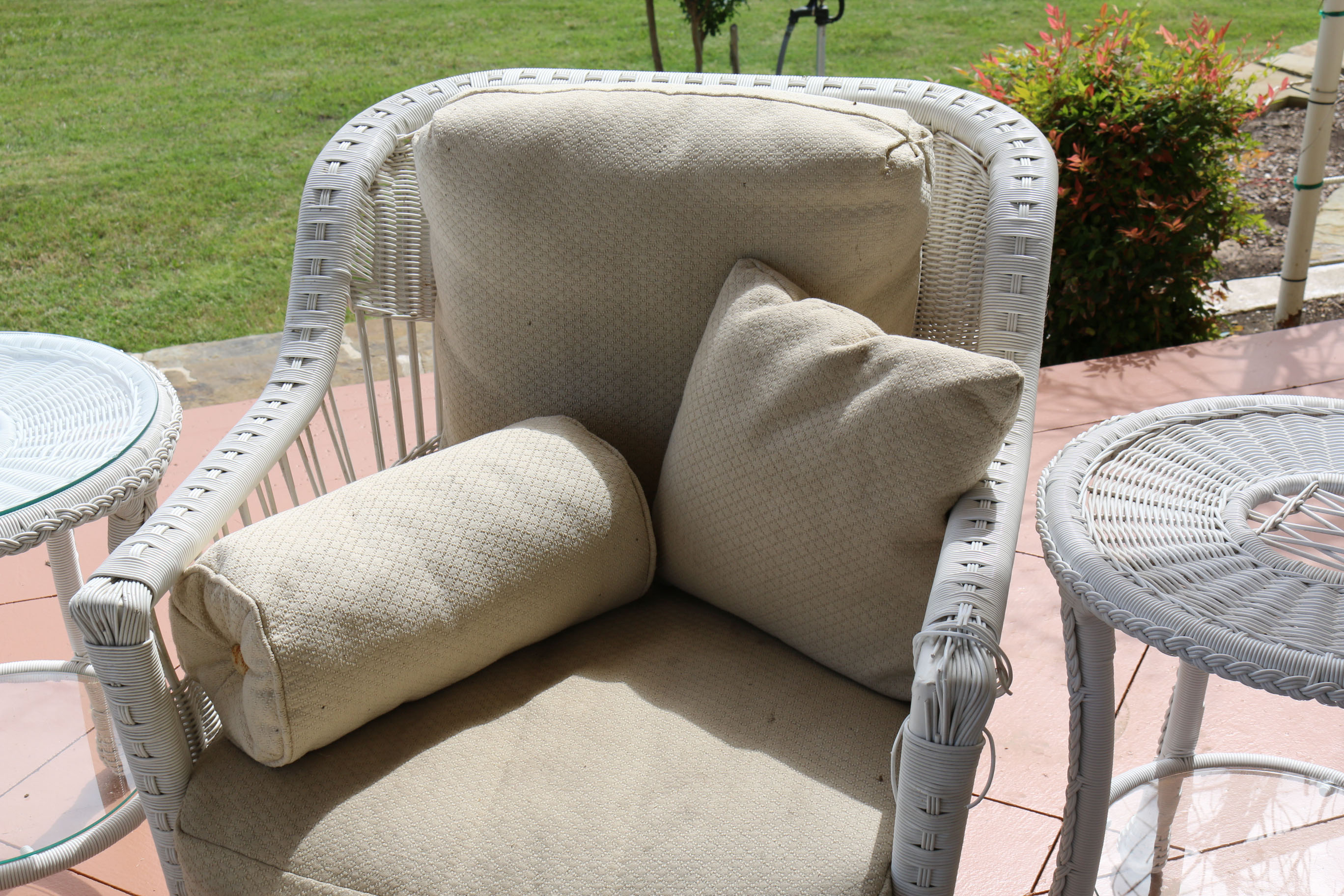 Faux-Wicker Patio Furniture