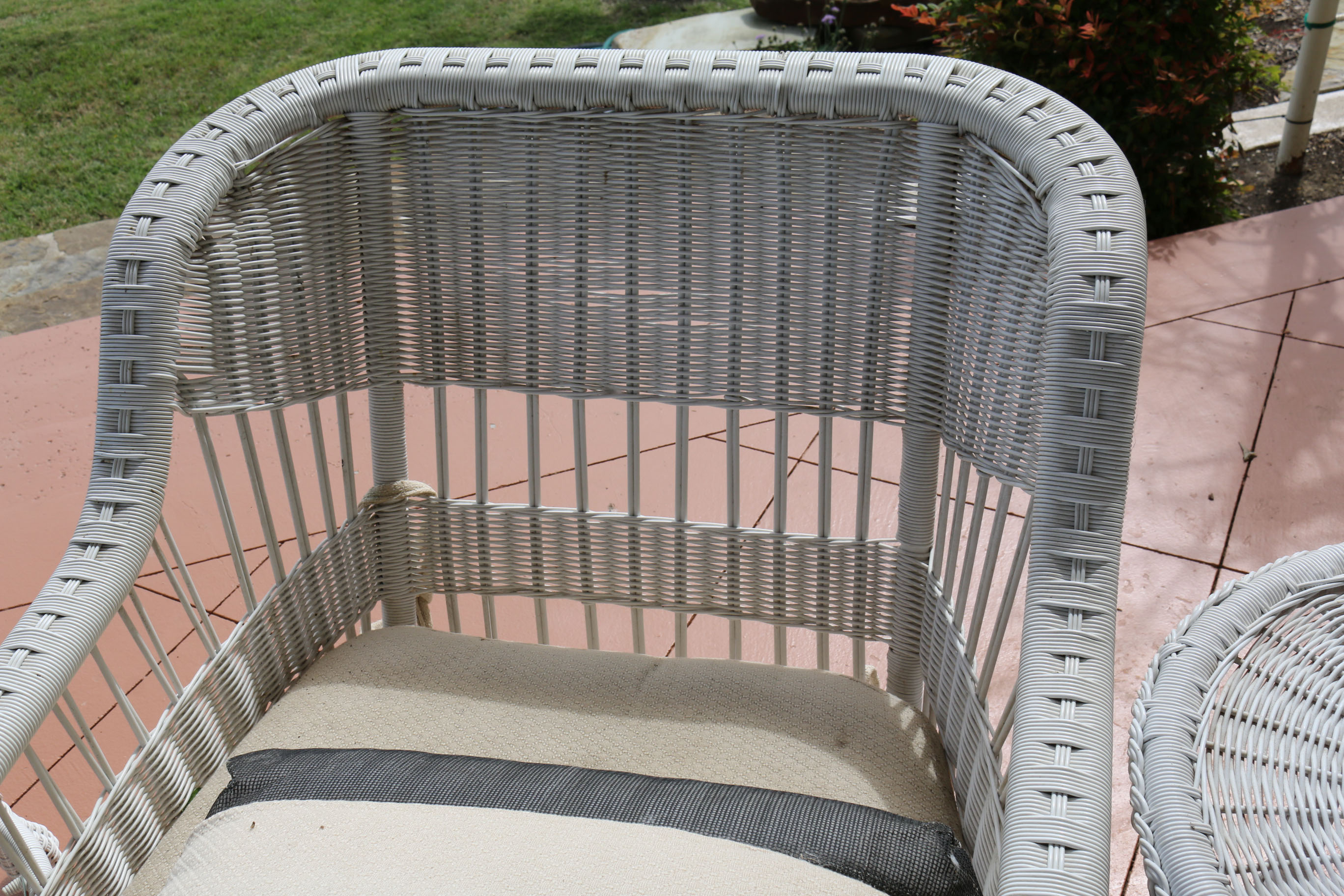 Faux-Wicker Patio Furniture