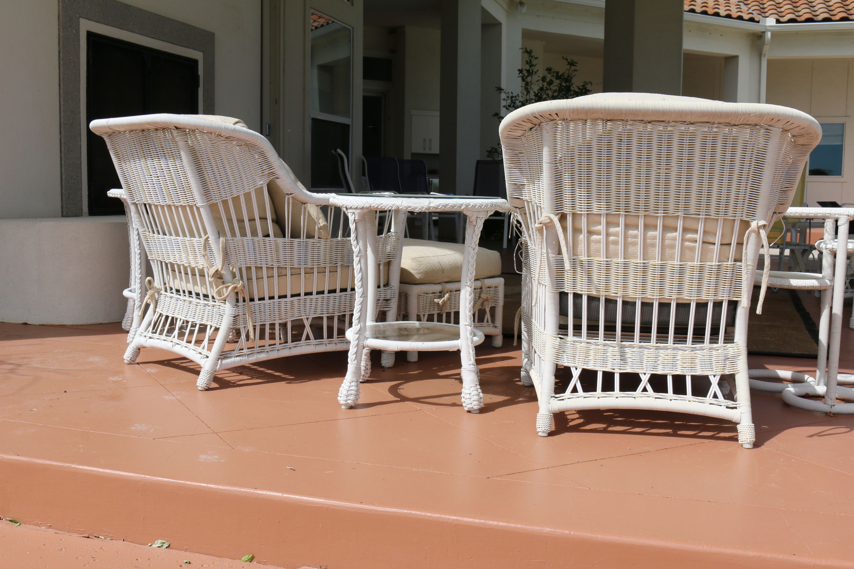 Faux-Wicker Patio Furniture