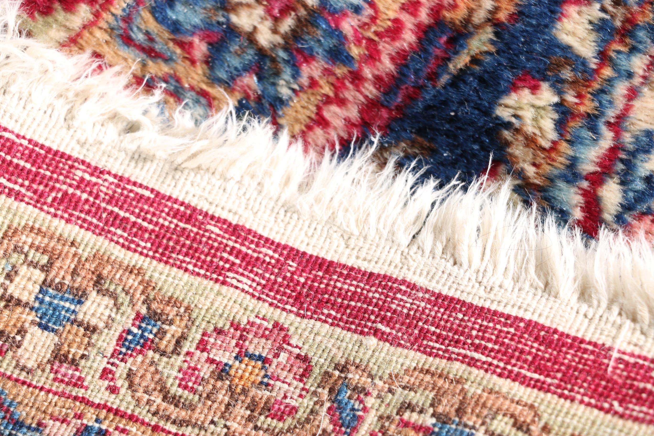 Excellent Hand-Knotted Antique Kerman Area Rug Circa 1920