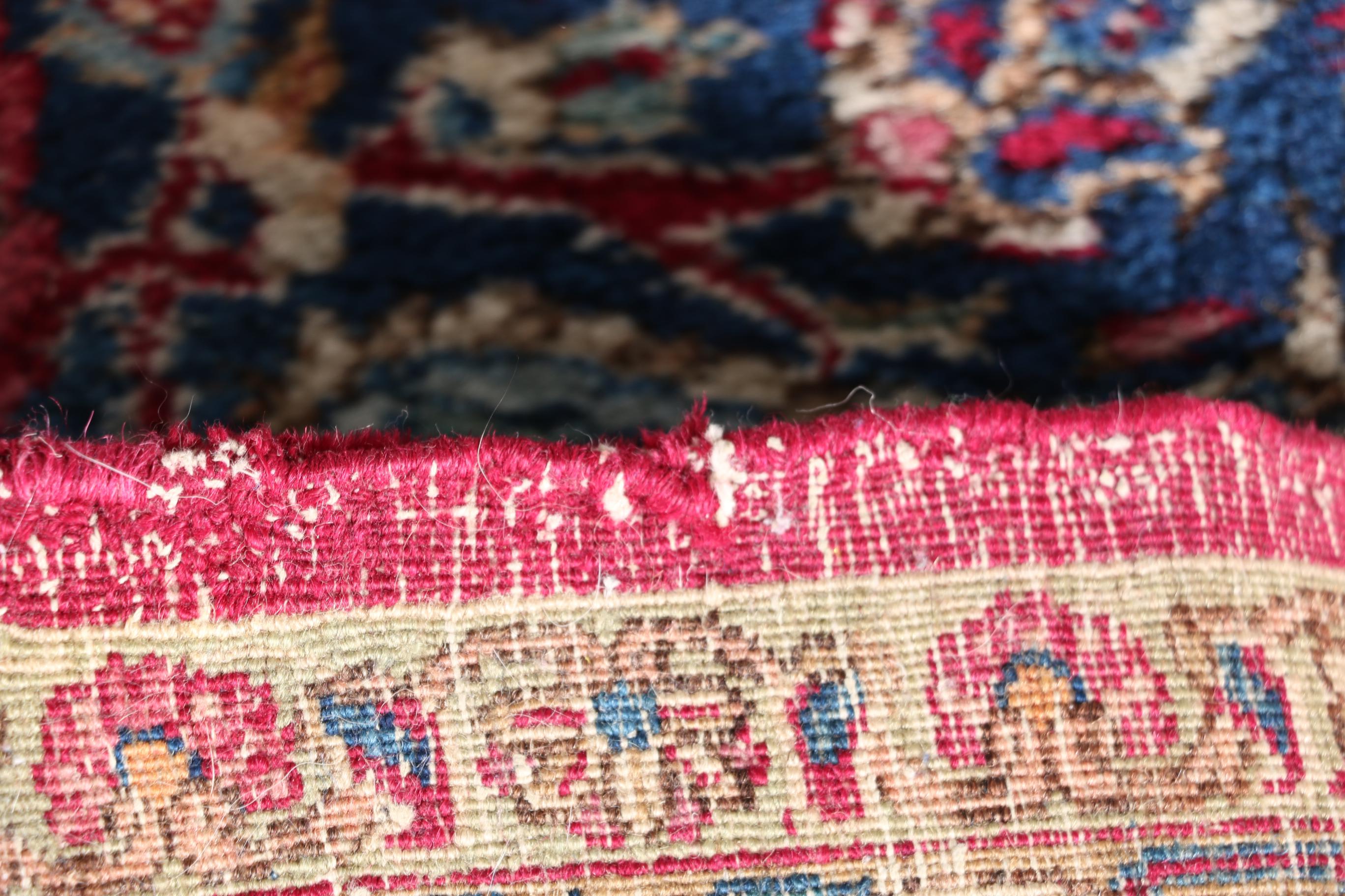 Excellent Hand-Knotted Antique Kerman Area Rug Circa 1920