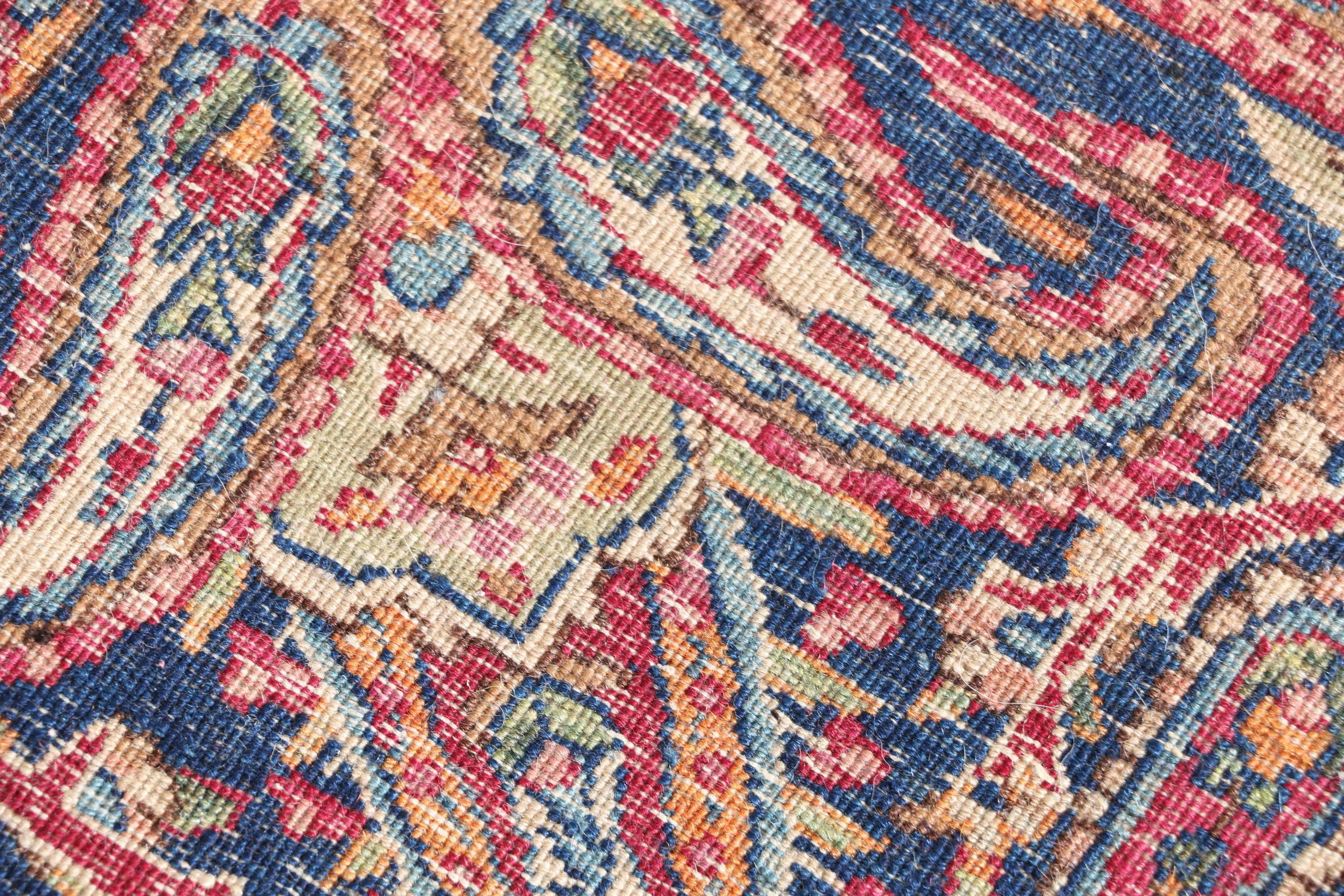 Excellent Hand-Knotted Antique Kerman Area Rug Circa 1920