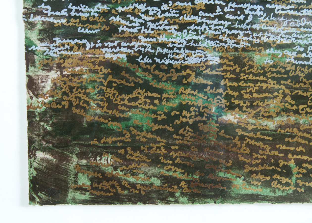 May Steven Mixed Media on Paper Painting