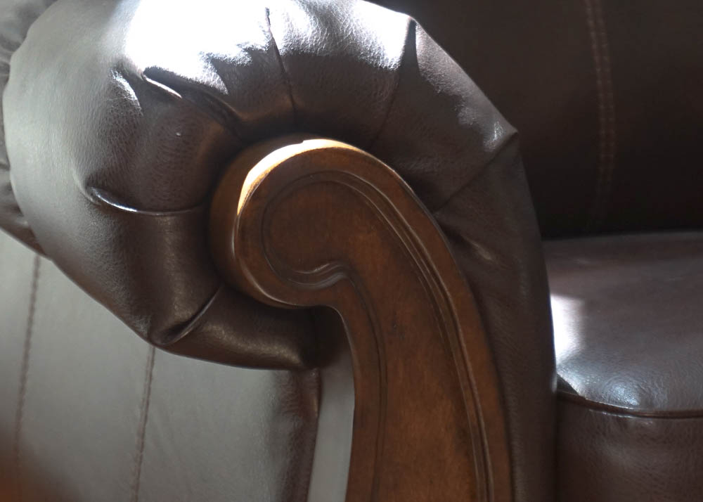 Ashley Furniture DuraBlend Blended Leather Club Chair