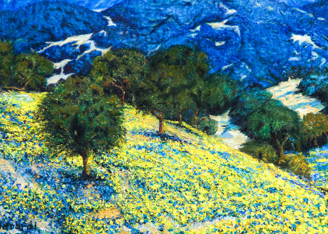 Framed Oil Painting by C. Glendardi