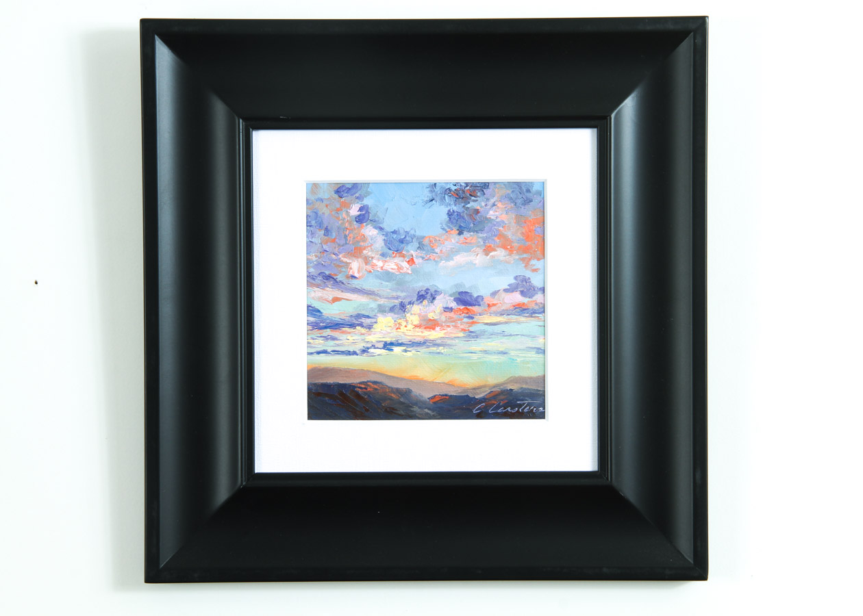 Two Cyndy Carstens Oil on Board Paintings