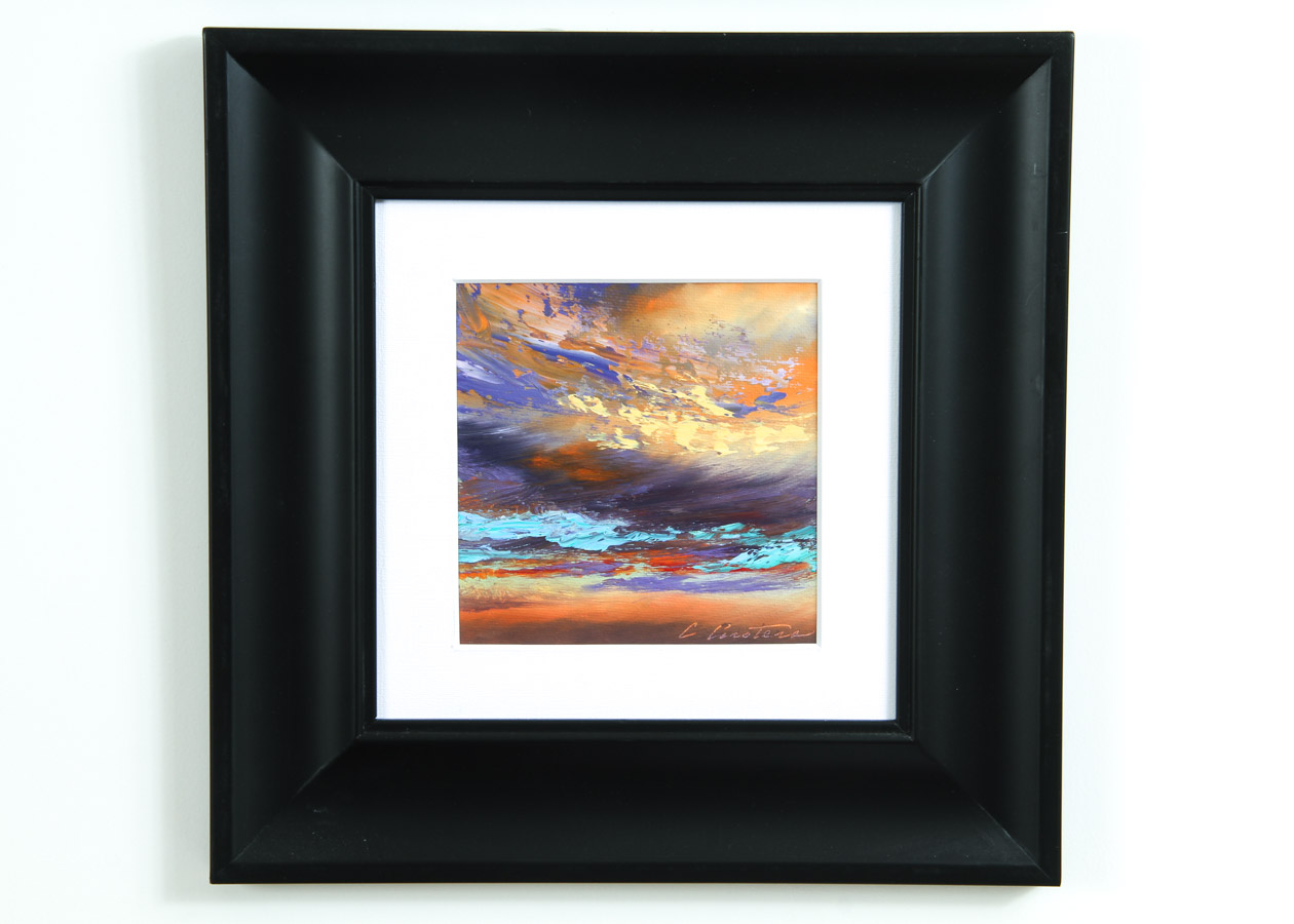 Two Cyndy Carstens Oil on Board Paintings