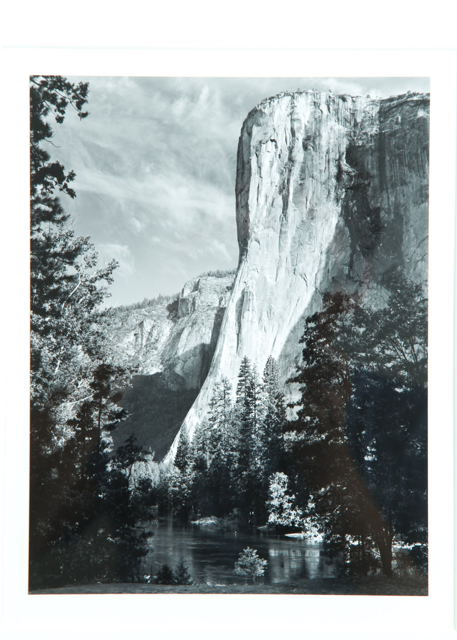 Ansel Adams Gelatin Silver Print "El Capitain"