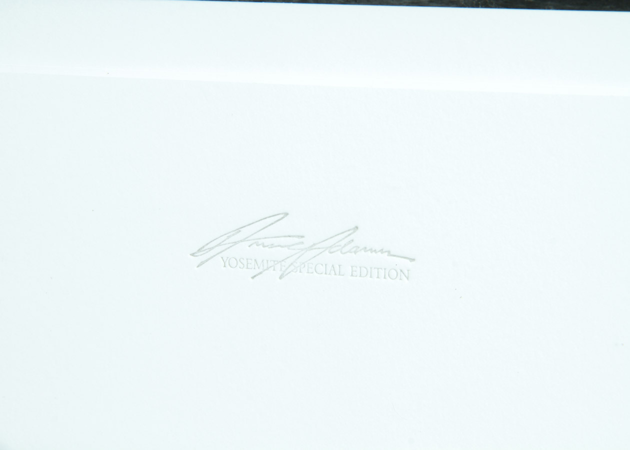 Ansel Adams Gelatin Silver Print "El Capitain"