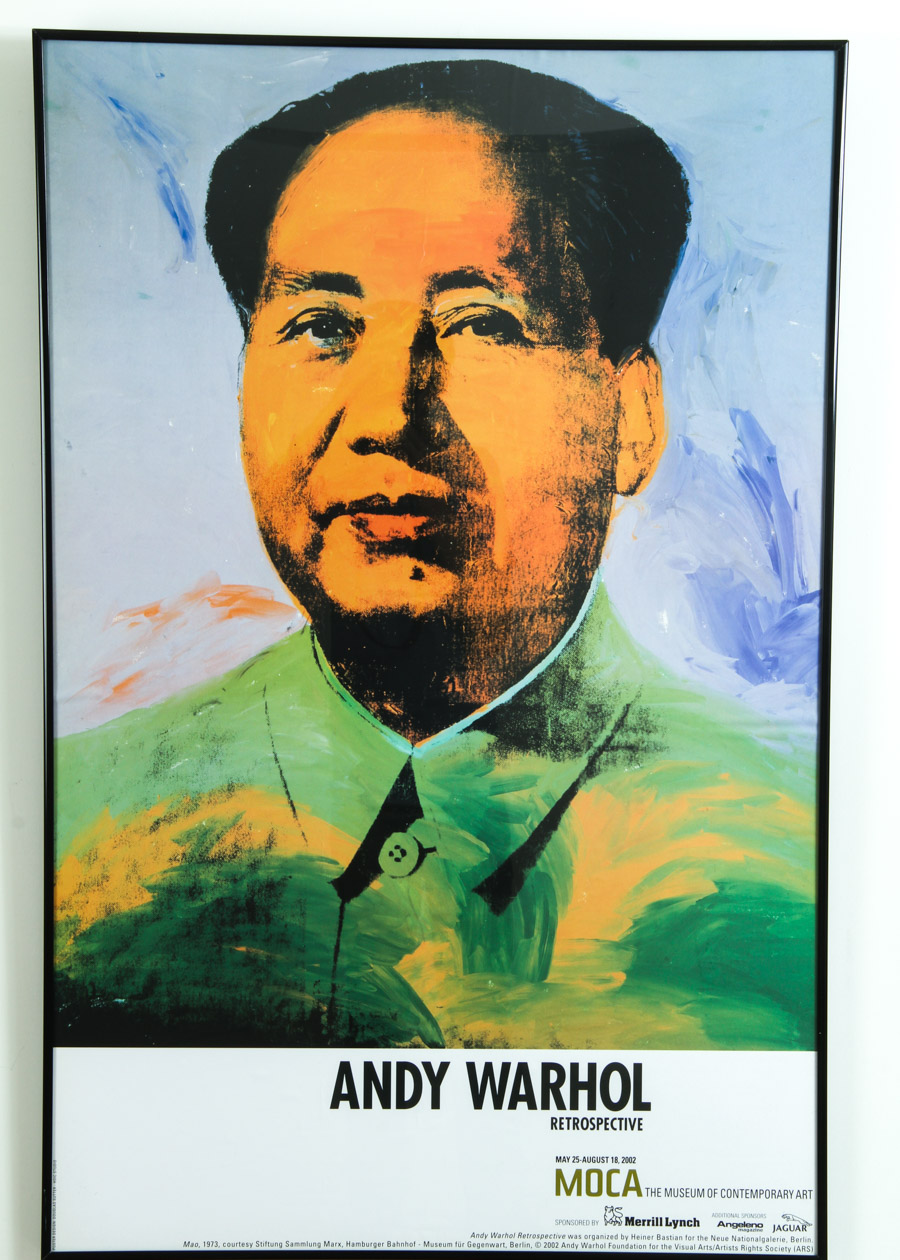 Poster From Andy Warhol's 2002 MOCA Show