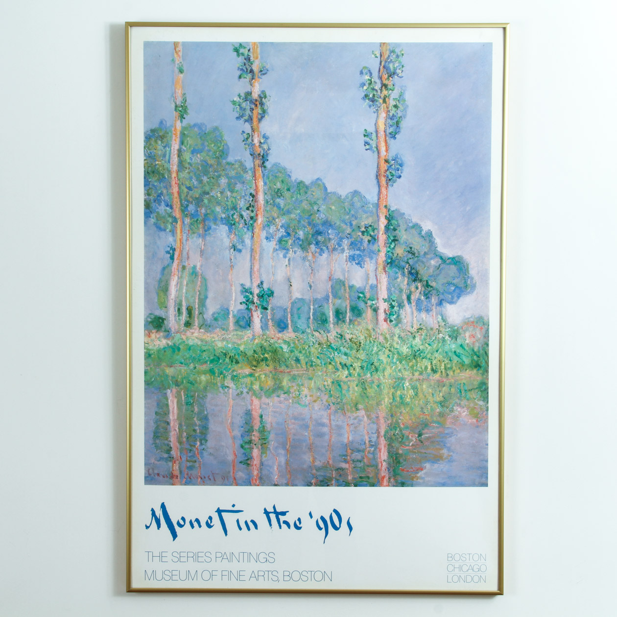 Pair of Vintage Art Museum Posters of Impressionist Artists