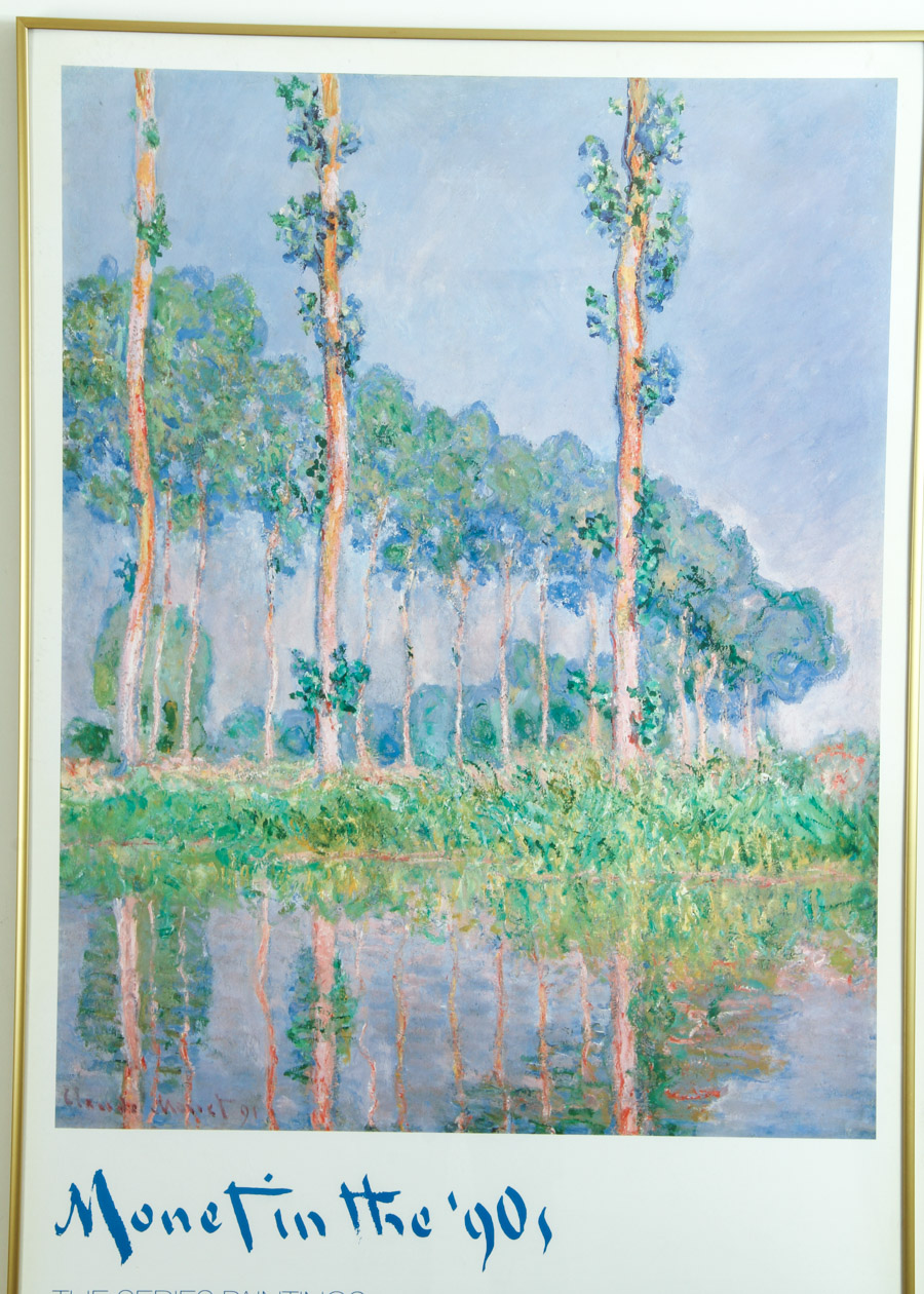 Pair of Vintage Art Museum Posters of Impressionist Artists