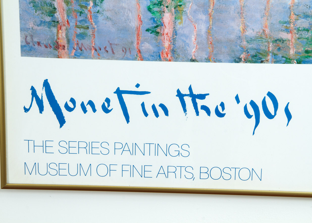 Pair of Vintage Art Museum Posters of Impressionist Artists