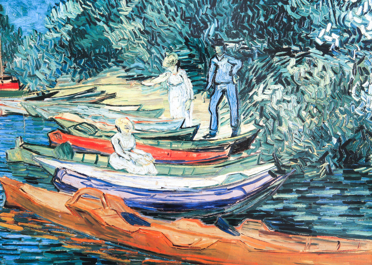 Pair of Vintage Art Museum Posters of Impressionist Artists