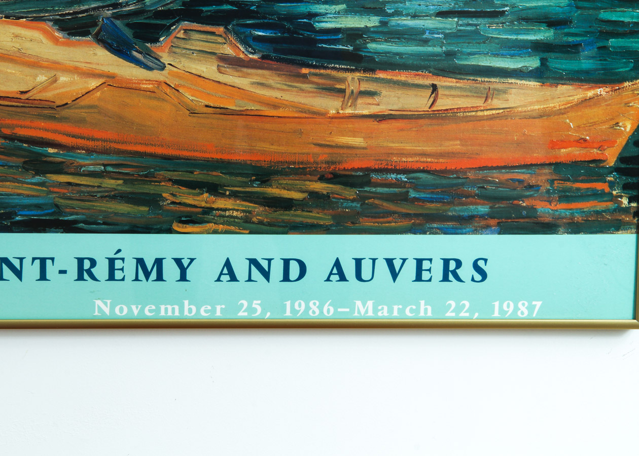 Pair of Vintage Art Museum Posters of Impressionist Artists