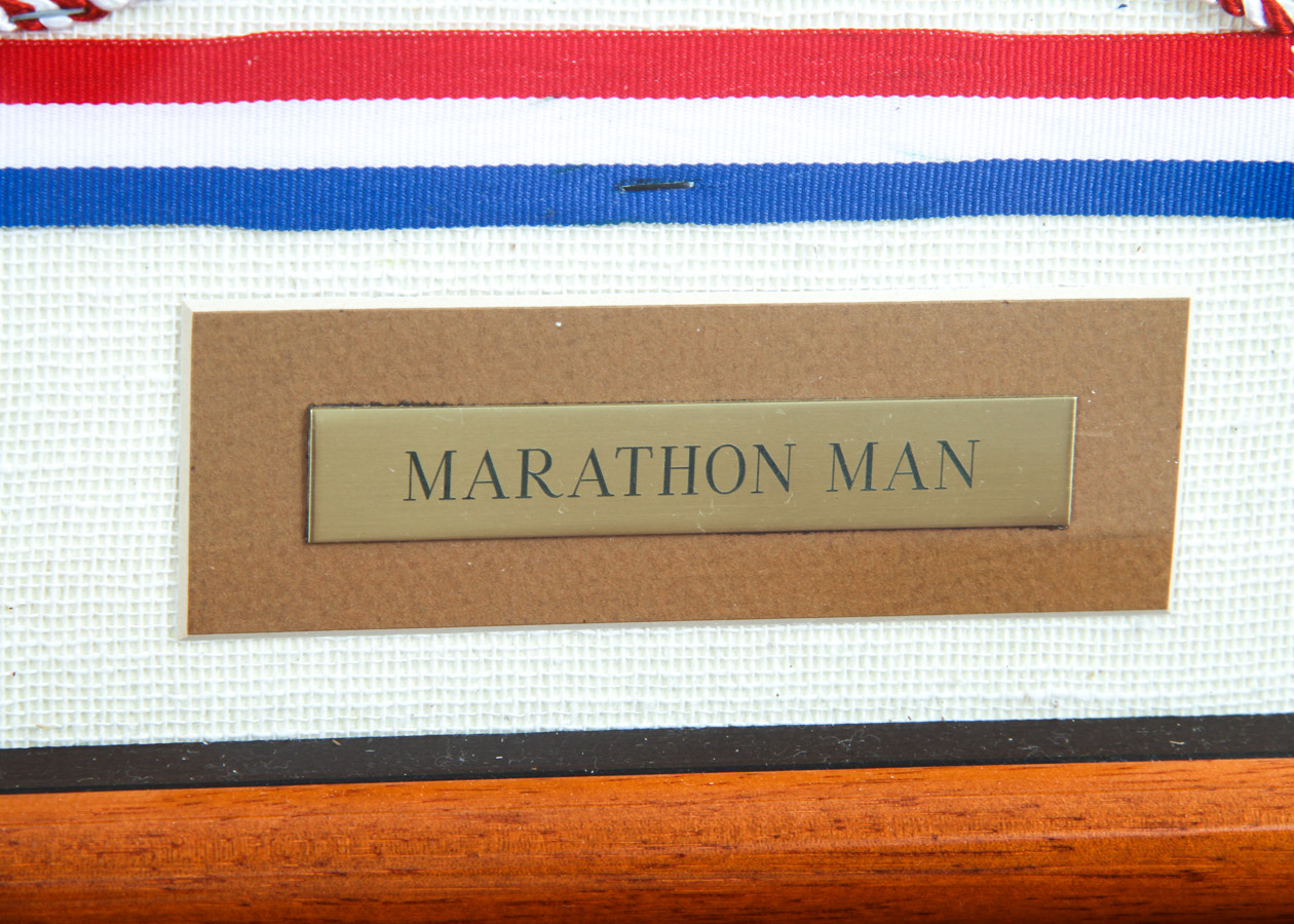 Framed Marathon Medals and Awards