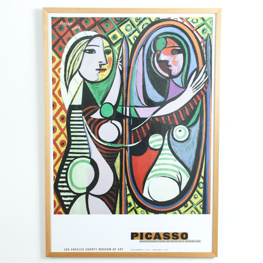 Poster of PIcasso's 1998-1999 Show at LACMA