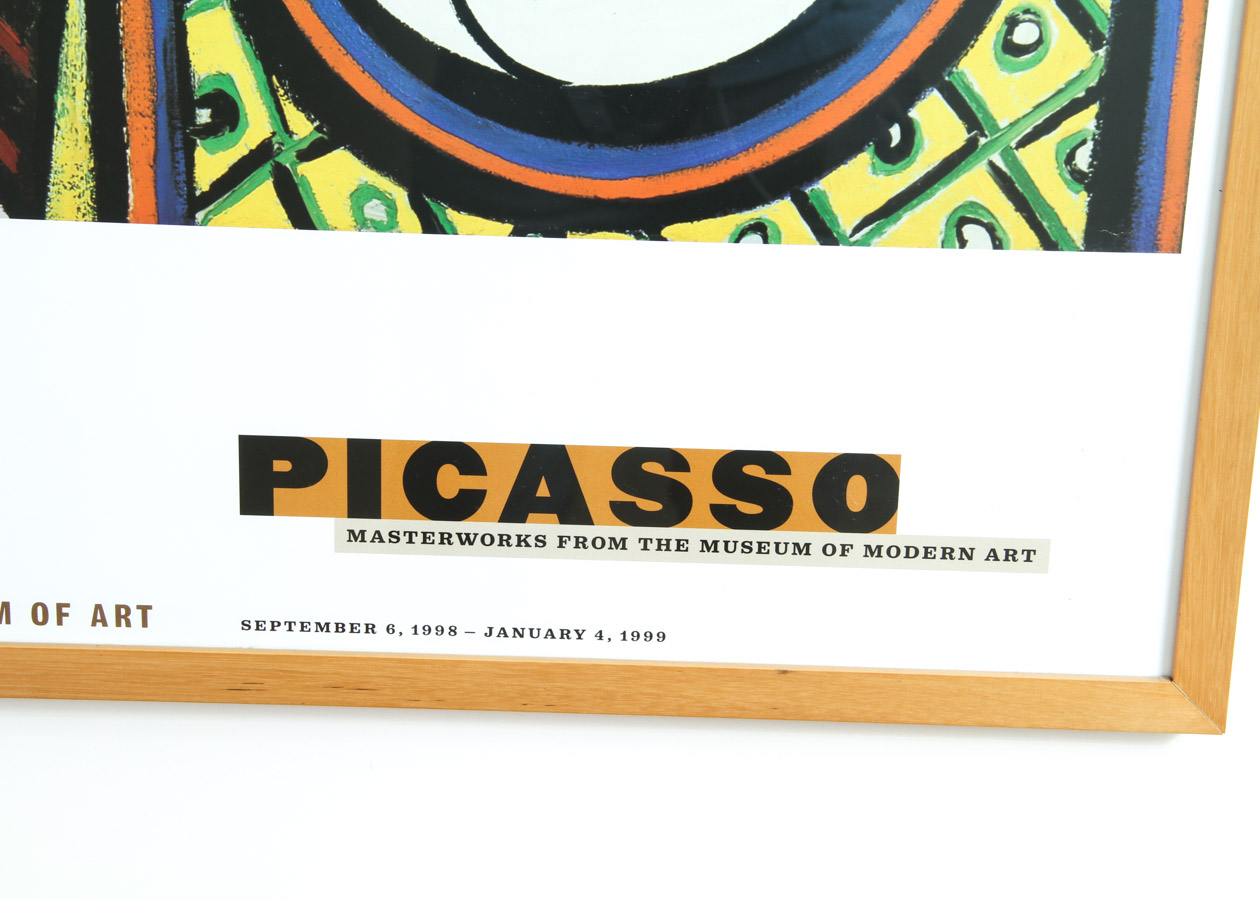 Poster of PIcasso's 1998-1999 Show at LACMA