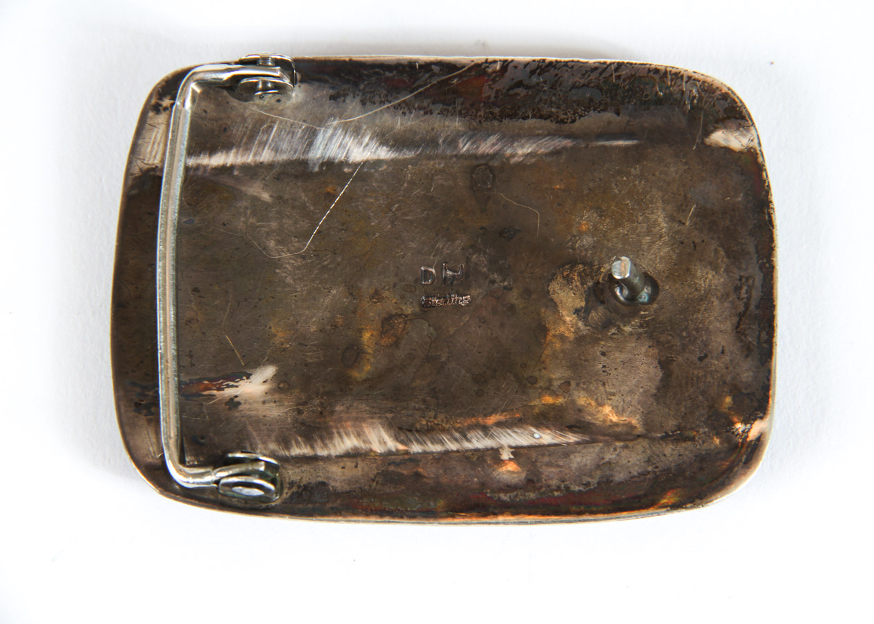 Sterling Silver Belt Buckle