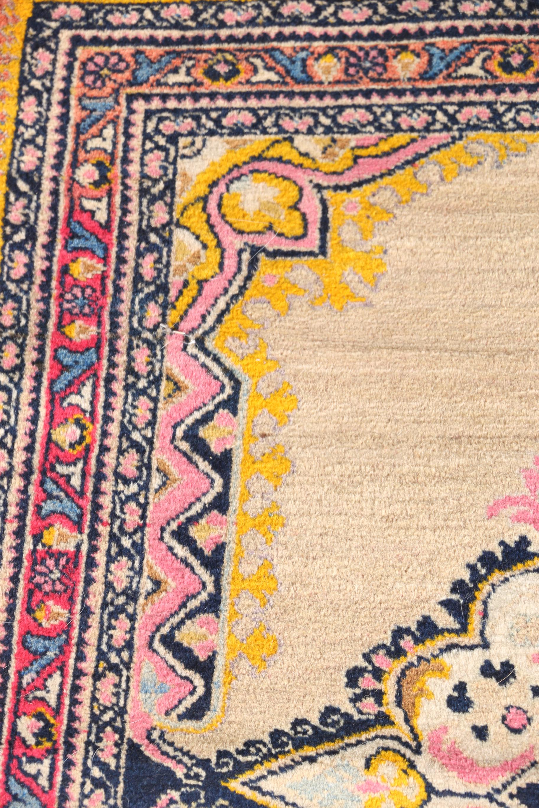 Hand-Knotted Persian Dowry Rug