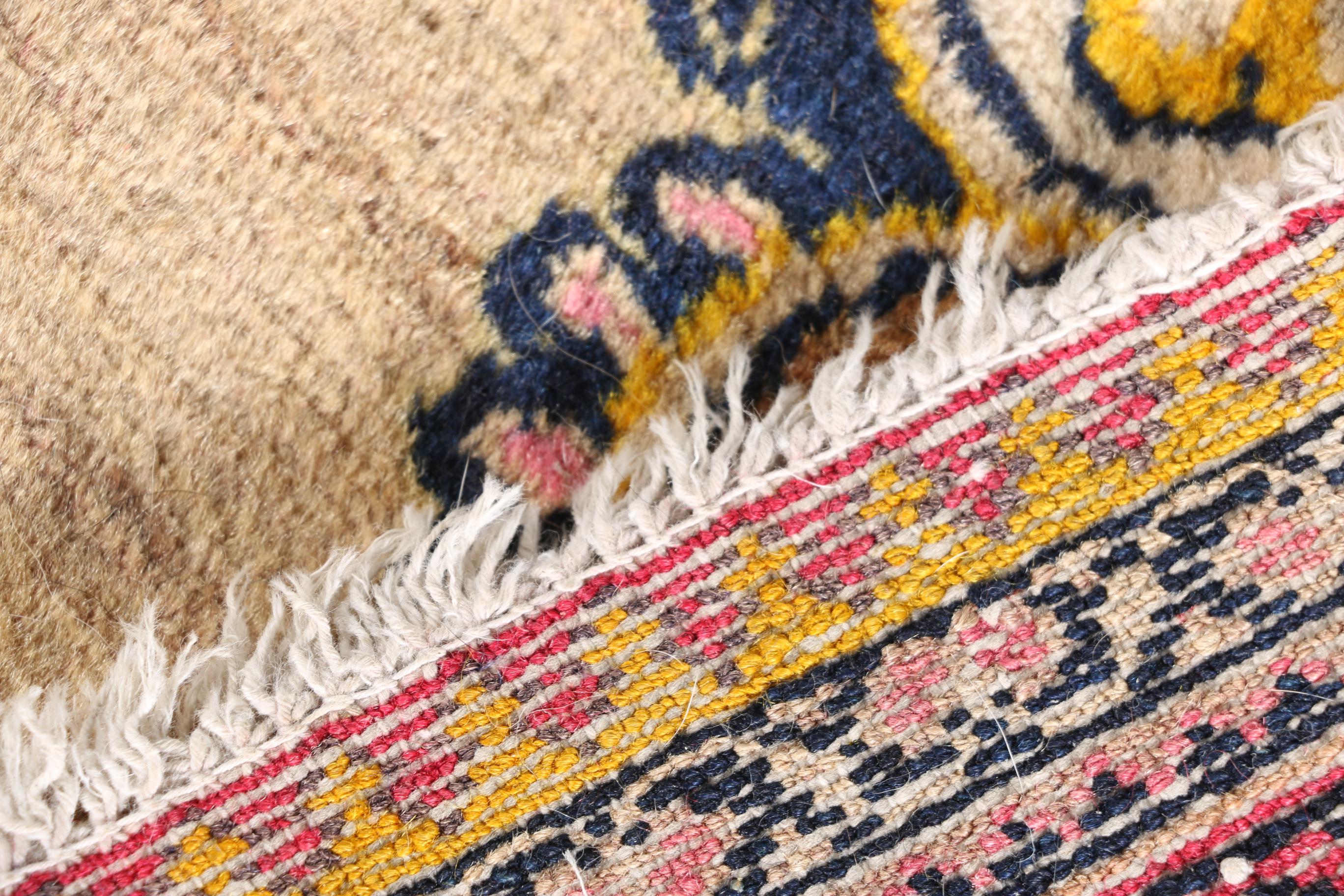 Hand-Knotted Persian Dowry Rug