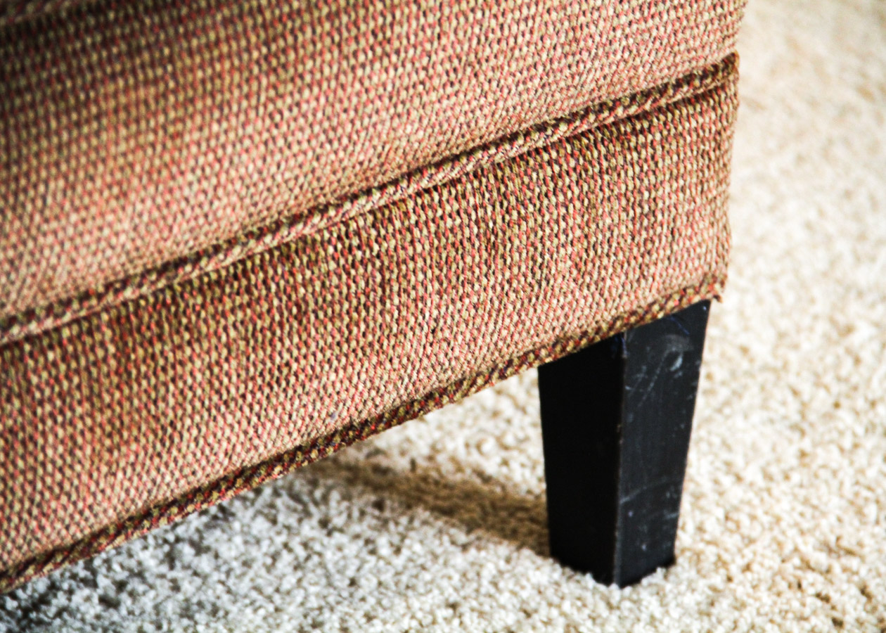 Club Chair with Ottoman