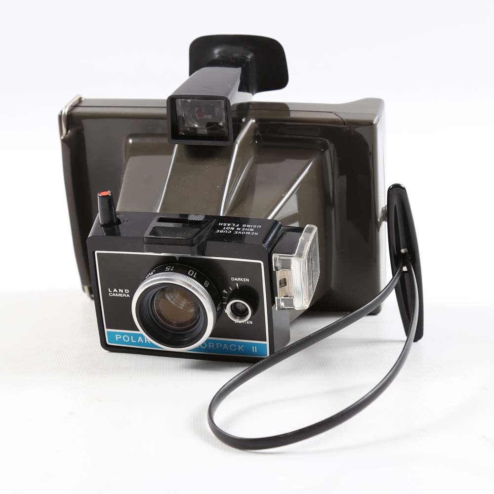 Vintage Polaroid Colorpack II Camera with Case