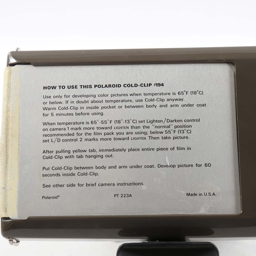 Vintage Polaroid Colorpack II Camera with Case