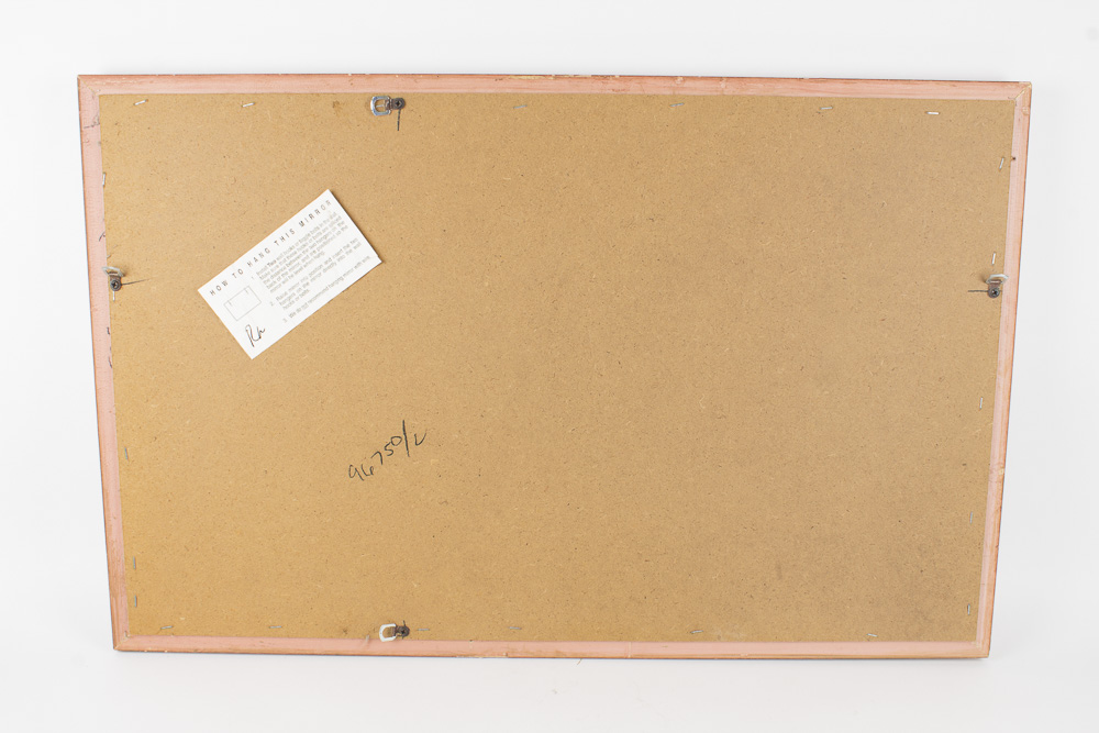 Ornate Gold Tone Wall Mirror