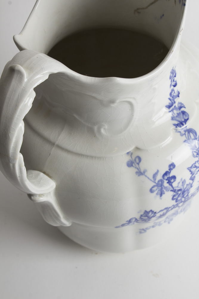 Alba China Washing Pitcher and Bowl