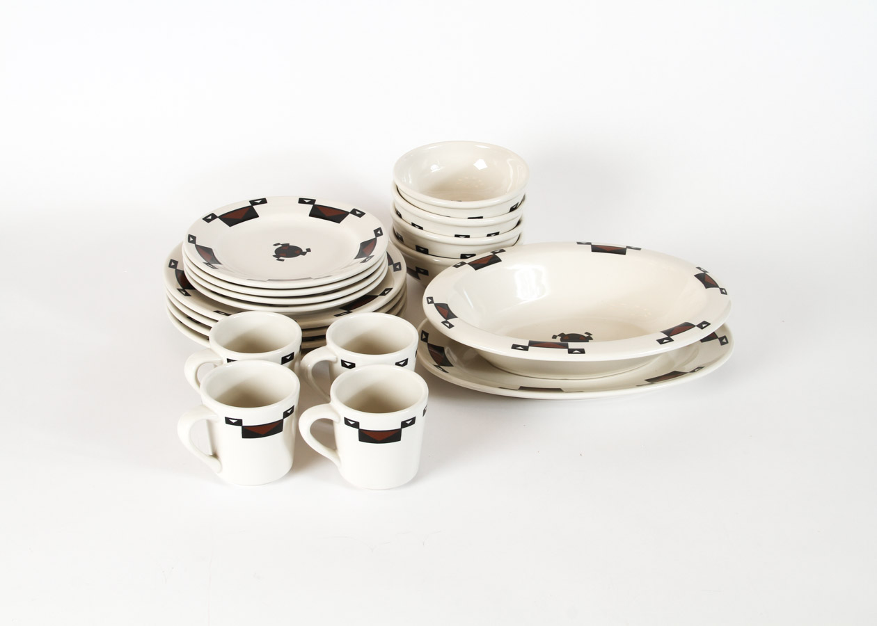 The Ahwahnee Hotel Ceramic Dinnerware Set