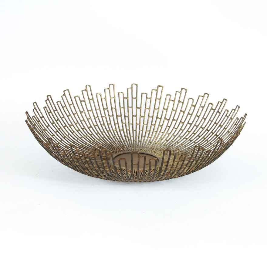 Reticulated Metal Bowl