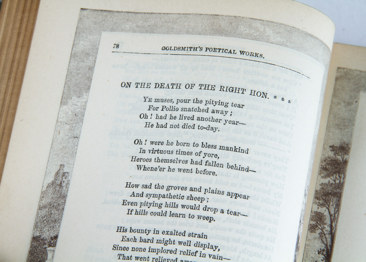 The Poetical and Prose Works of Oliver Goldsmith