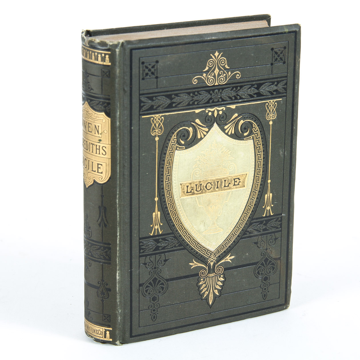 Antique Hardcover Edition of "Lucille" by Owen Meredith