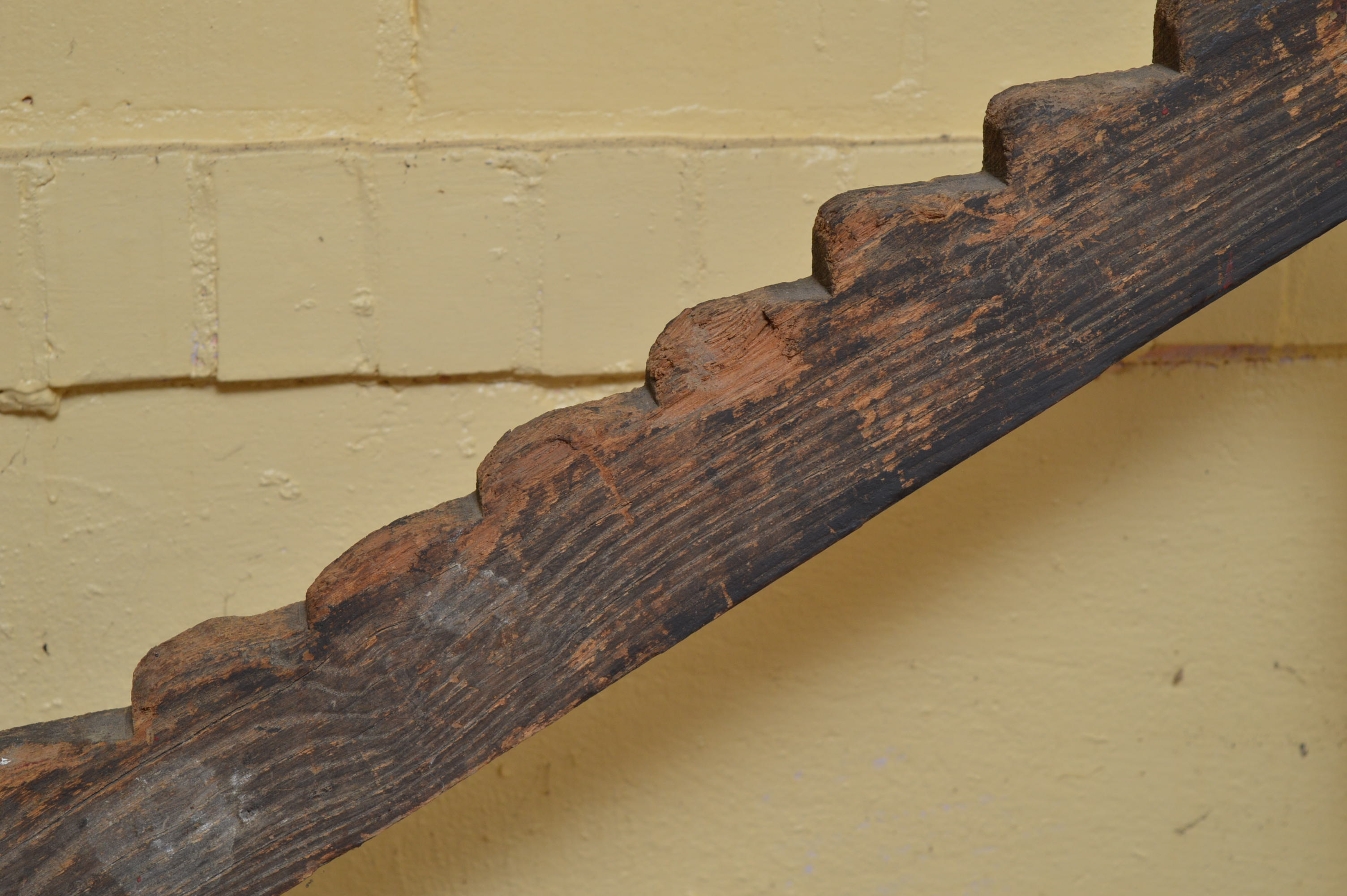 Antique Wooden Wagon Jack