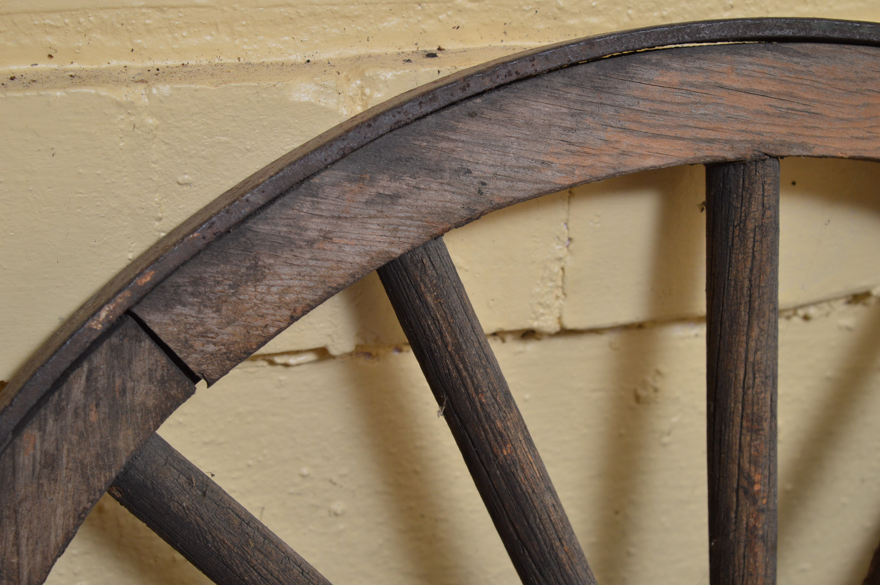 Antique Wooden Wagon Wheels