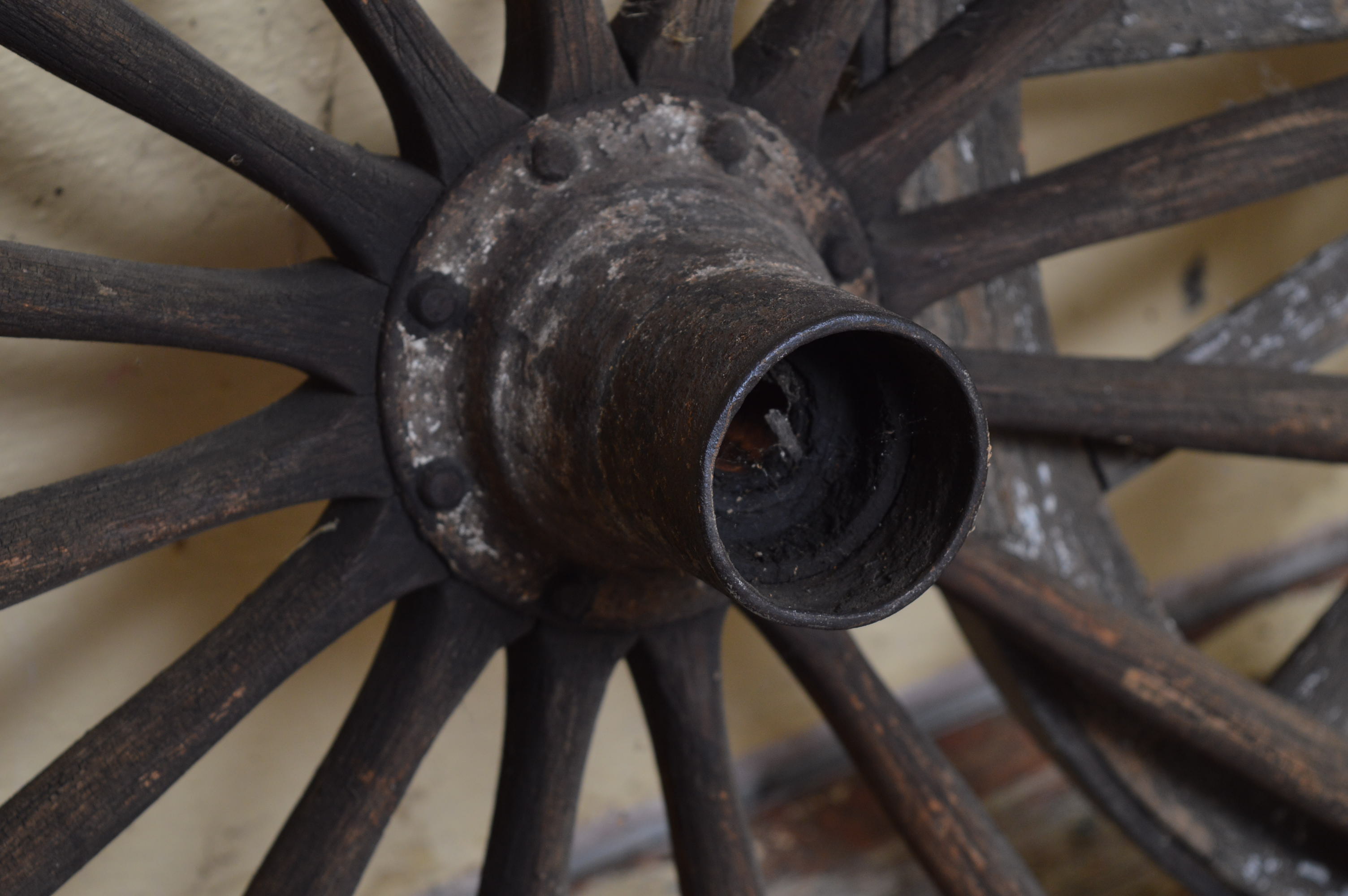 Antique Wooden Wagon Wheels