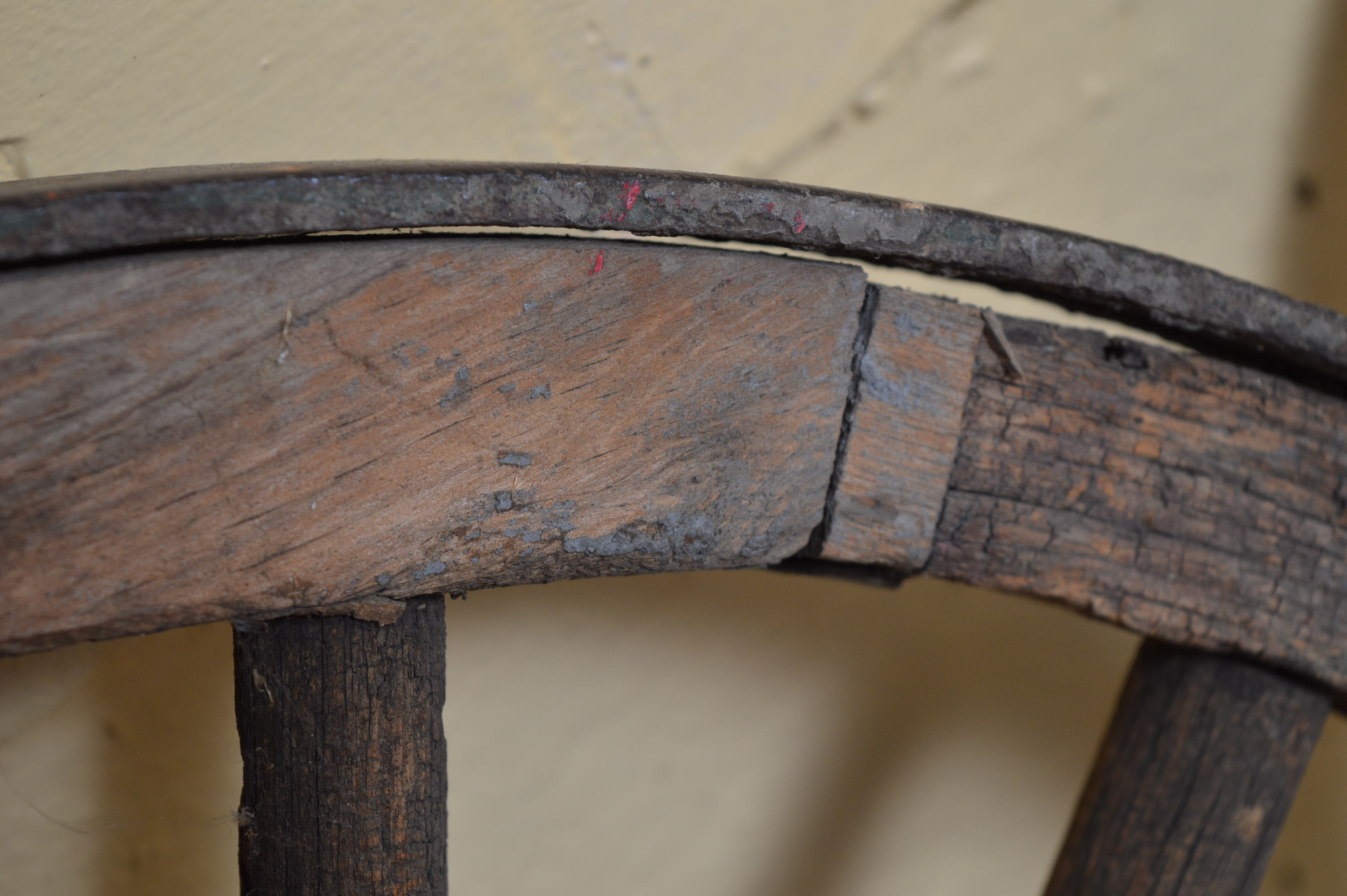 Antique Wooden Wagon Wheels
