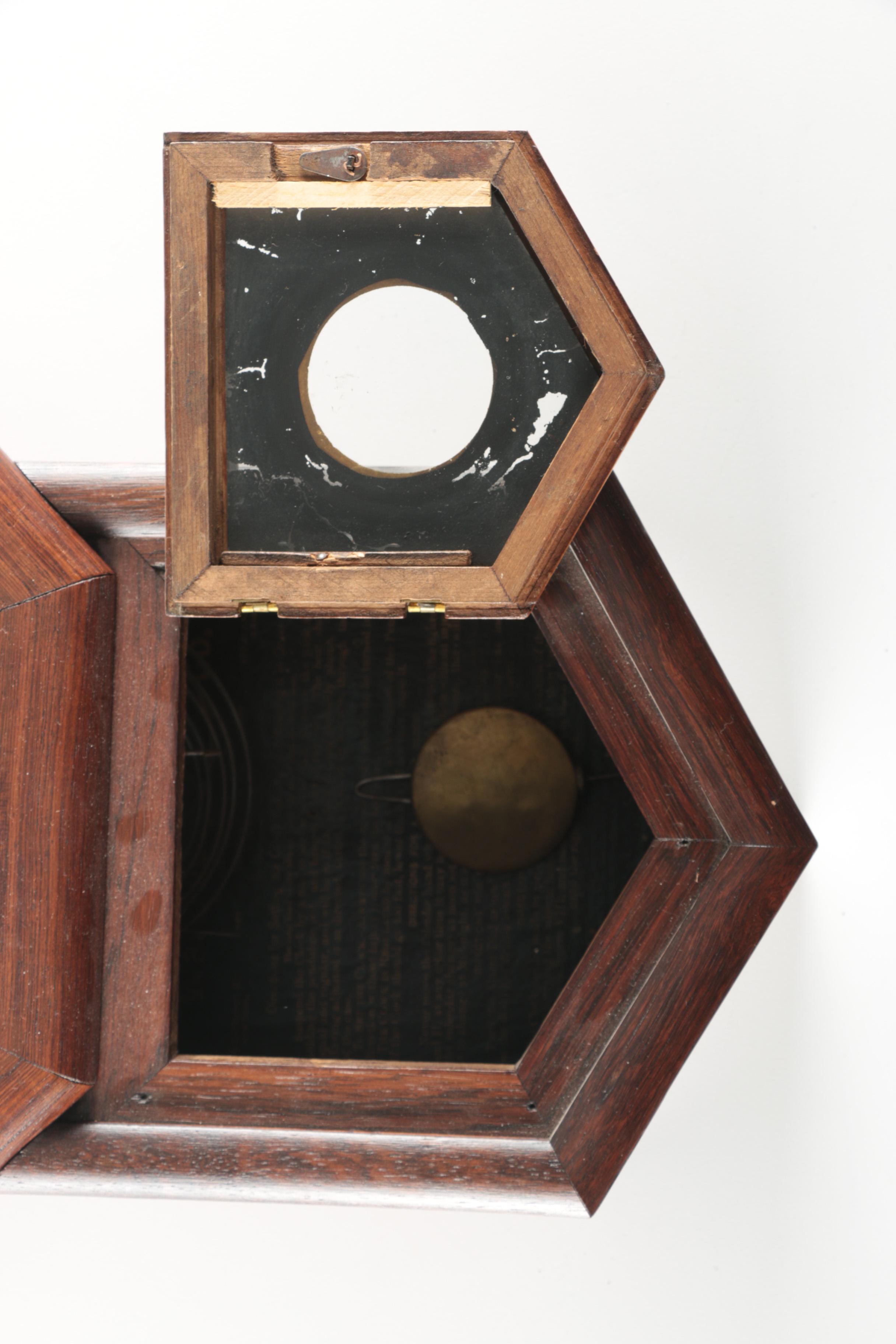 Oak Waterbury Clock Co. Wall Clock