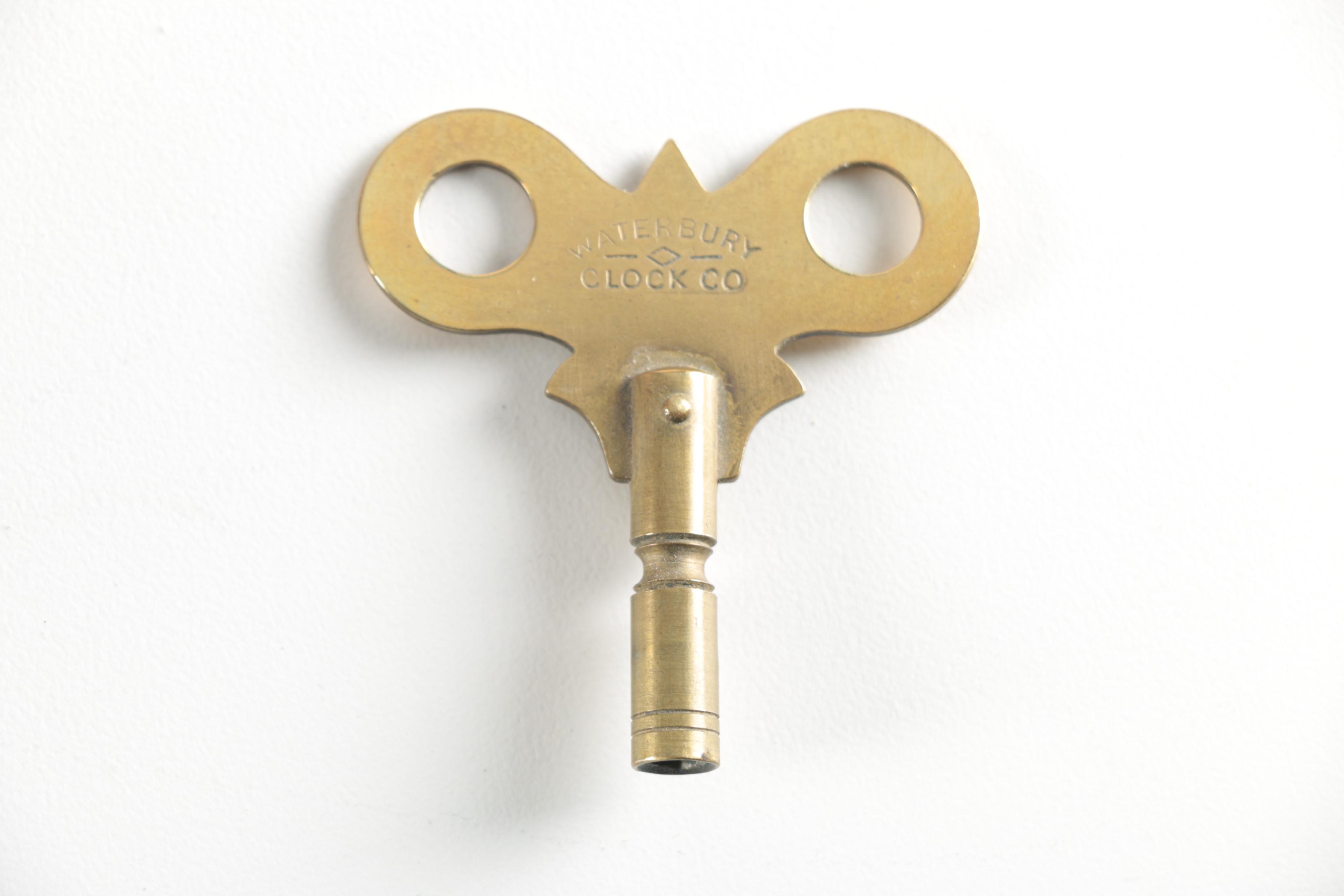 Oak Waterbury Clock Co. Wall Clock