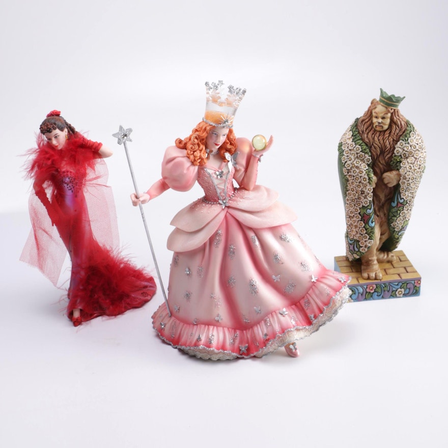 Disney's the "Wizard of Oz" and "Gone with the Wind" Figurines