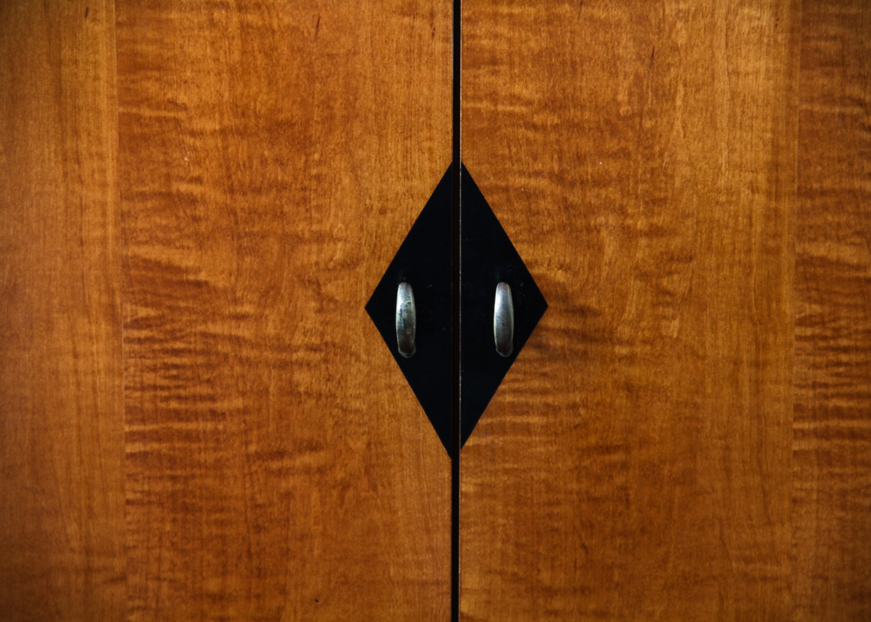 National Mt. Airy Biedermeier Style TV Armoire