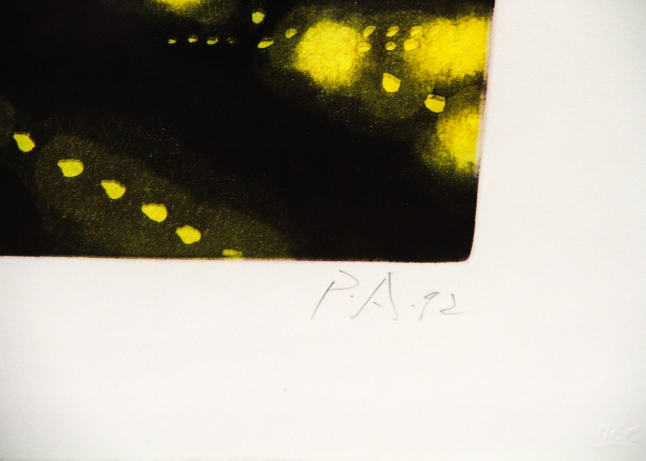 Peter Alexander "Saugus" Artist's Proof Etching