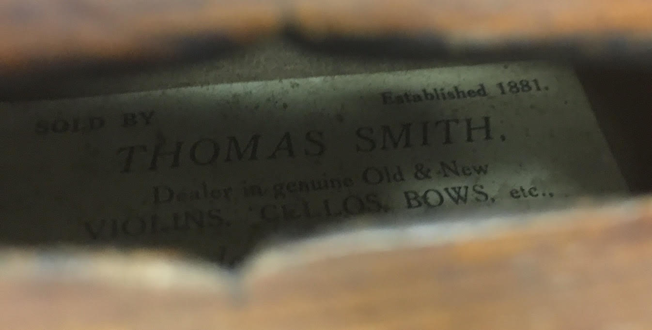 Thomas Smith Violin