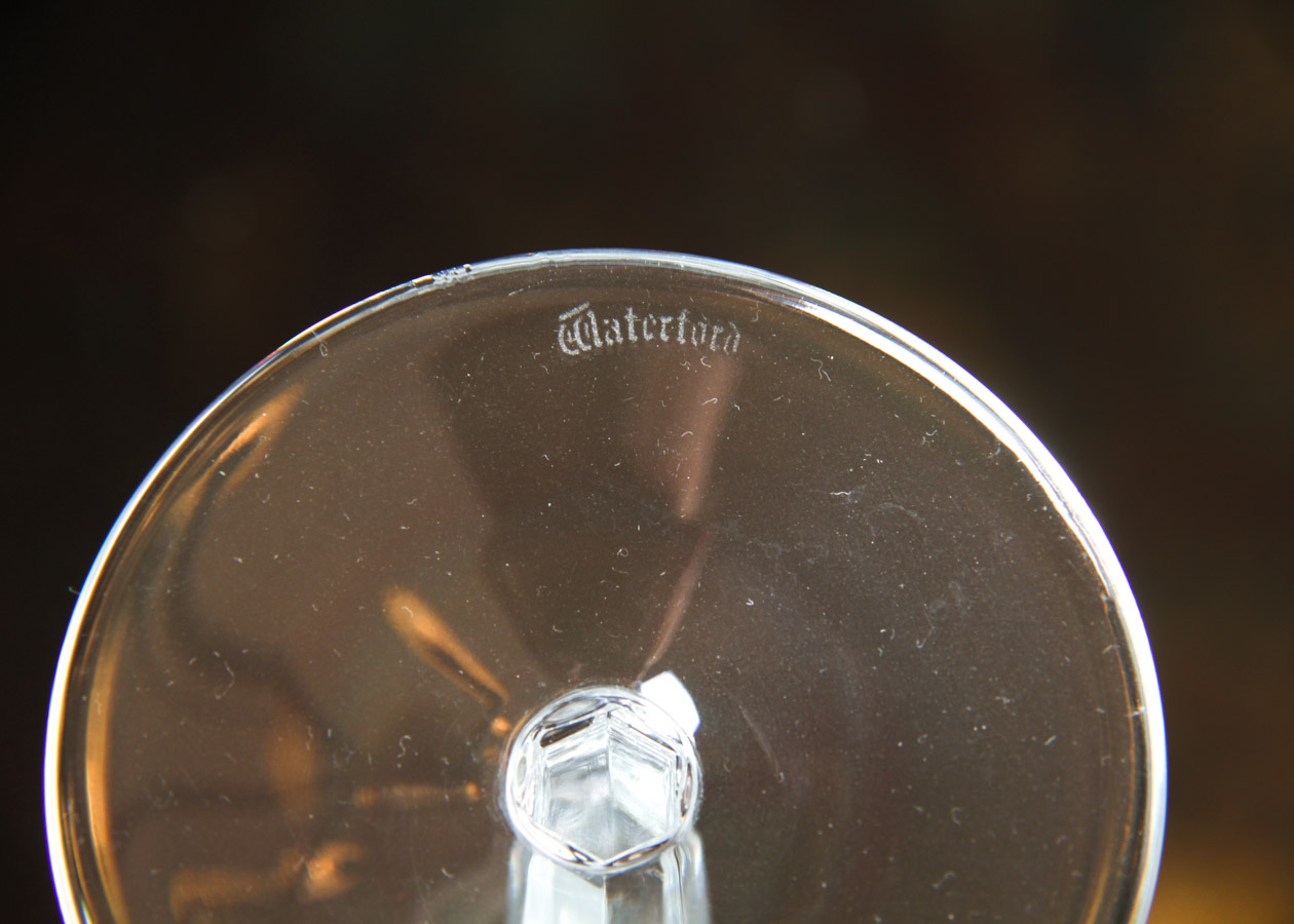 Collection of Eleven Waterford  Crystal Champagne Flutes