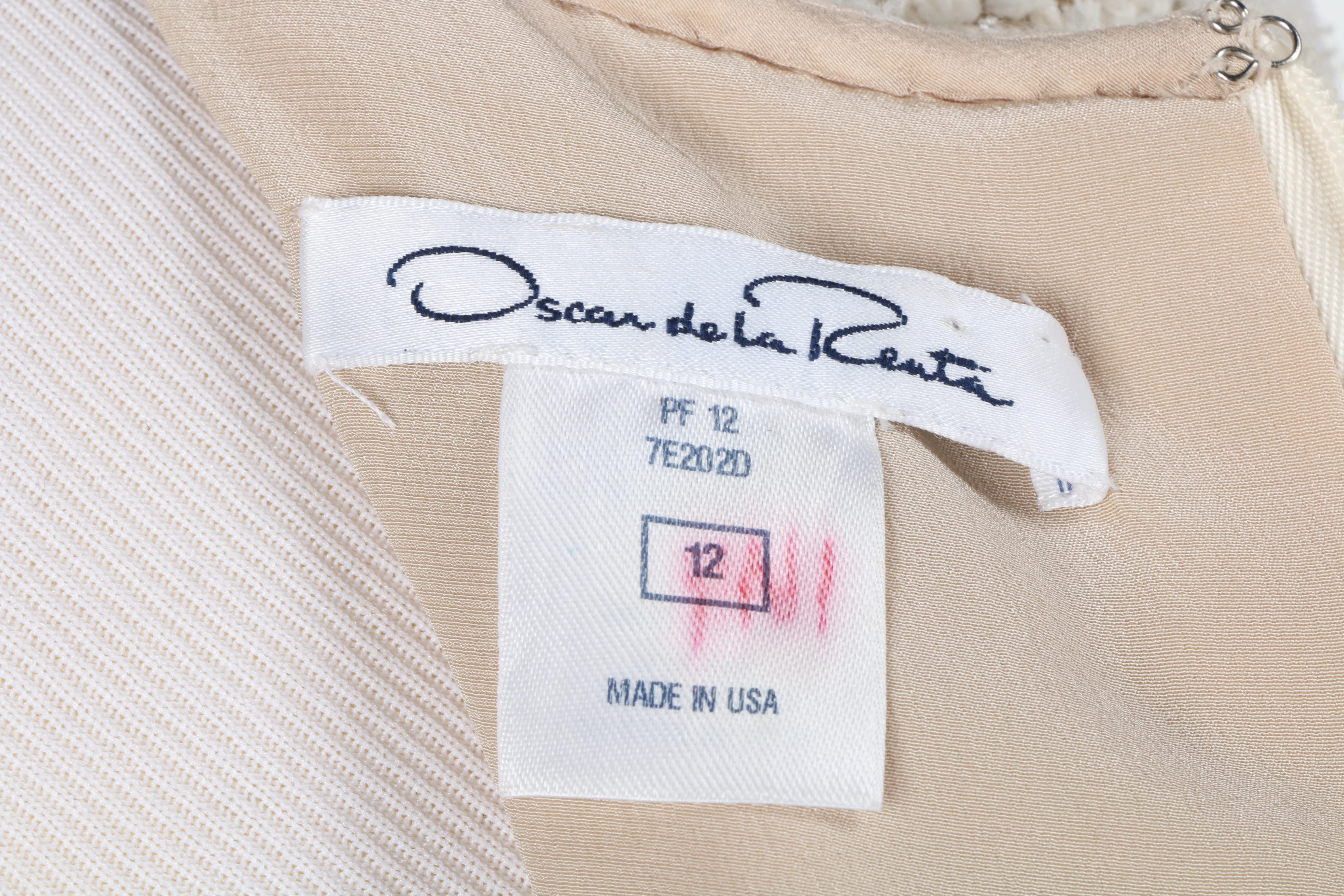 Oscar de la Renta Sheath Dress